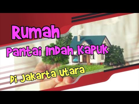 PANTAI INDAH KAPUK /PIK  DIJUAL  , JL CAMAR LT 161m2 , 2 lt