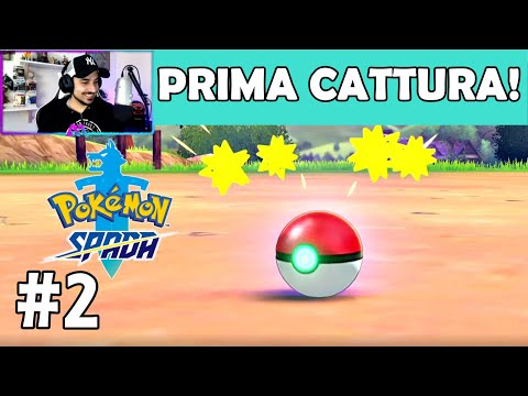 Pokémon Spada ITA Ep.2 - PRIMA CATTURA! Gameplay Walkthrough