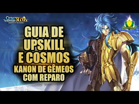 Building the best UPSKILL and COSMO SET for Gemini Kanon with CR - Saint Seiya Awakening
