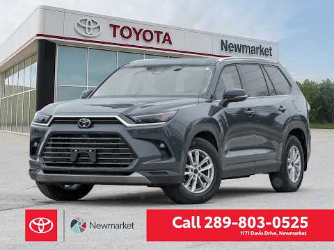 2026 Toyota Grand Highlander Limited AWD in Gray for sale at Newmarket Toyota in Newmarket, ON