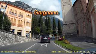 preview picture of video 'Lake Garda and Lake d'Ldro trip x10 speed'