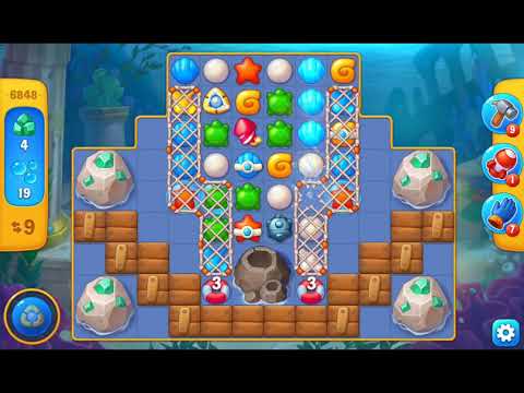 Fishdom 2021 - Level 6848   #playrix #fishdom #gaming