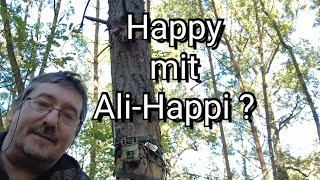 Eine Wildkamera von Aliexpress, mit GSM, Solarpanel und Akku.