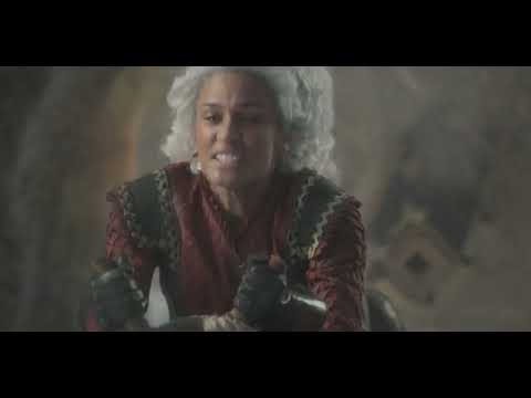 Laena Velaryon in her "I ride Vhagar, the largest dragon in the world" era