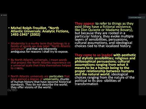 Walter Mignolo – Refigurations of Universalism and Reconstitutions of the Pluriversal