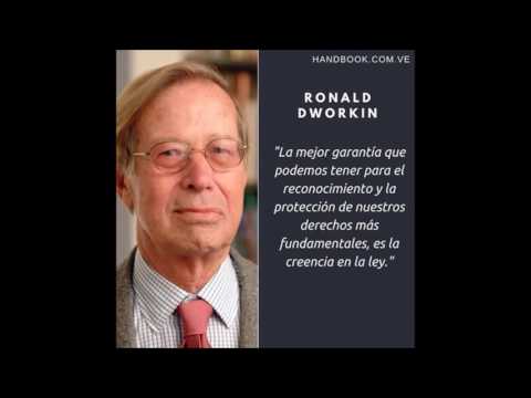 Ronald Dworkin y su filosofia