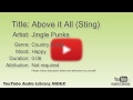 Above It All Sting Jingle Punks Country Folk Happy YouTube Audio Library BGM