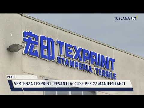 2021-05-13 PRATO - VERTENZA TEXPRINT, PESANTI ACCUSE PER 27 MANIFESTANTI