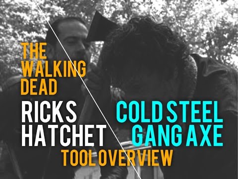 Walking Dead Weapons - Cold Steel Gang Hatchet - Zombie Killer?