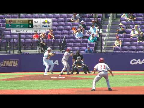 Baseball #CAAChamps Game 7 Highlights | #4 UNCW 11, #2 Elon 3
