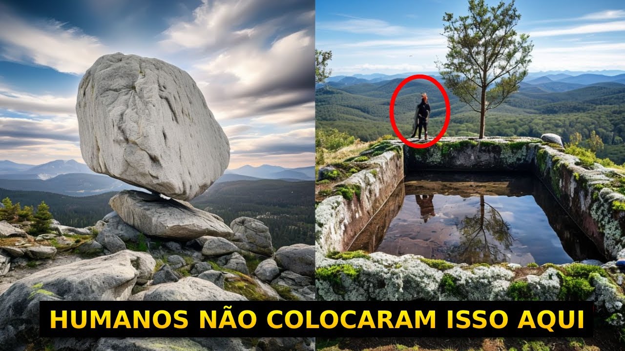 Cientistas descobriram estrutura gigantesca no topo de montanha que não pode ser explicada