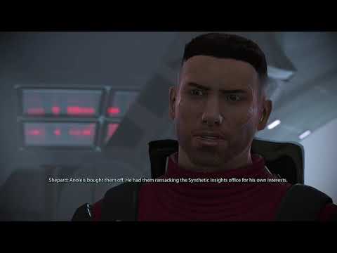 Mass Effect LE: Captain Matsuo comments on Sergeant Stirling/guards corruption