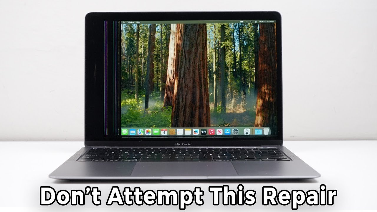 $200 M1 MacBook Air Screen Repaired The Hard Way - You Won’t Find This In Apple's Repair Manual