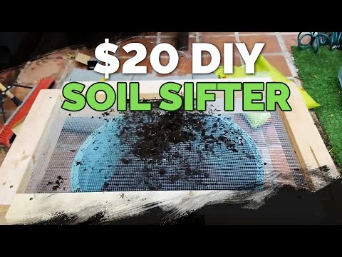Build a Cheap, DIY Soil Sifter for $20 or Less!