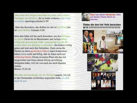 Sonntags Den Zehnten geben ? Paulus klärt auf