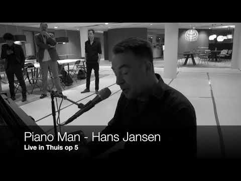 Hans Jansen Pianoman - Billy Joel cover Live @NPOradio5