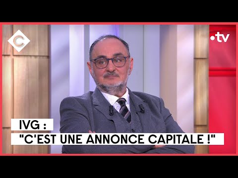 IVG : décision historique d’Emmanuel Macron - Jean-Yves Halimi - C à Vous - 08/03/2023