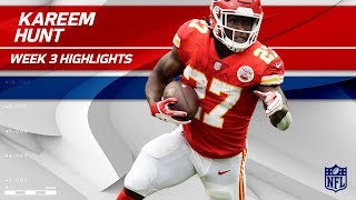 Kareem Hunt Continues His Rookie of the Year Run! 🏆 | Chiefs vs. Chargers | Wk 3 Player Highlights