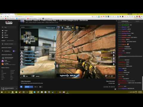 S1mple 1v2 Clutch - Twitch Chat Reaction!