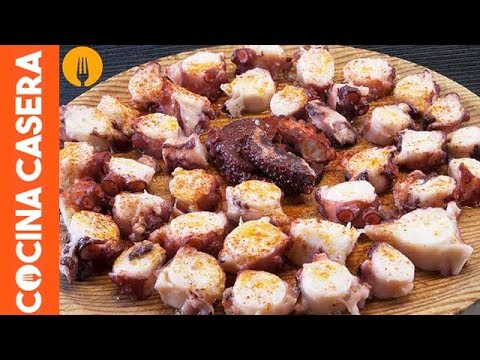 Pulpo a feira o a la Gallega casero