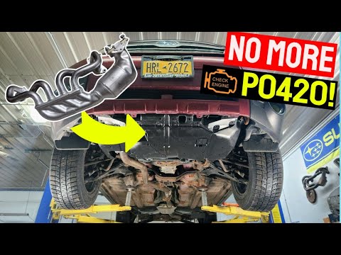 2012 Subaru Forester OEM Catalytic Converter Manifold Replacement