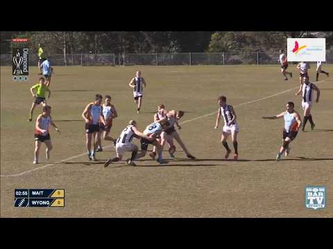 2017 BDAFL Round 15 Reserve Grade - Maitland Saints v Wyong Lakes