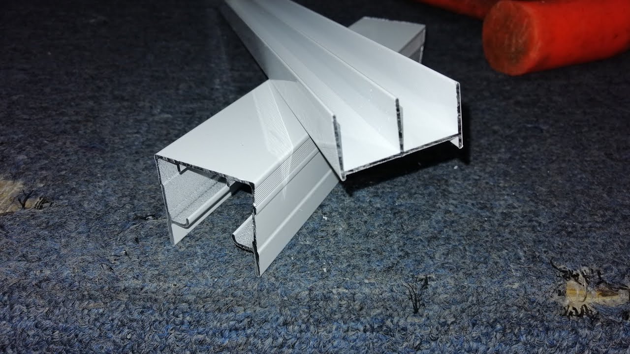 Como Ensamblar El Riel Superior E Inferior De Baño En Escuadra