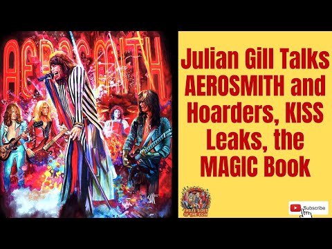 Ep. 493 Aerosmith, Audio & Video Hoarders, the KISS Leaks and the Magic Book with Julian Gill