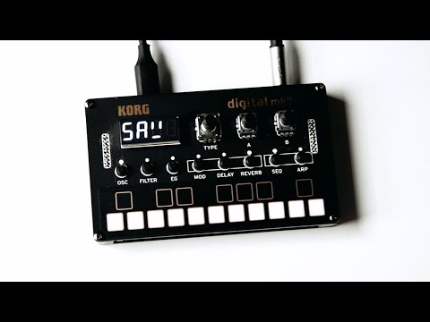 First time Korg NTS-1 mkⅡ