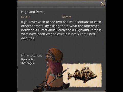 FFXIV Stormblood - Fishing Leves There can be only one