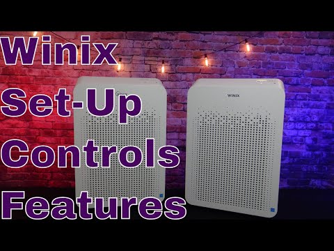 Winix Air Purifier Set-Up, Features, and Demonstration