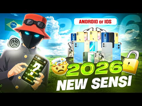 2026 NEW SENSI 🎯🔒| ANDROID OR IOS 🔥🤯 | HOW TO USE PAID SENSI 🤔 | BRAZILIAN 🇧🇷 SENSITIVITY⚙️WORKING ✅