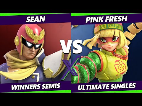 S@X 450 Winners Semis - Sean (Captain Falcon) Vs. Pink Fresh (Min Min) Smash Ultimate - SSBU