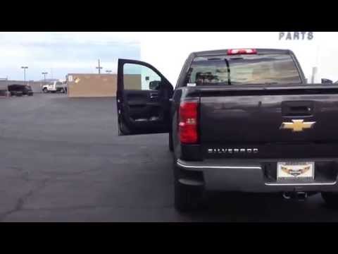 W1195 2015 Chevrolet Silverado c1500 double cab Grey HNDY