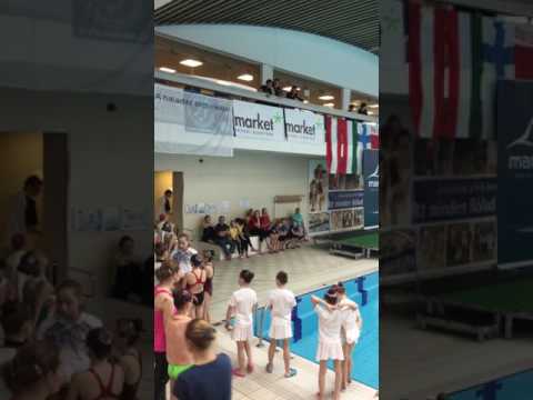 Synchronized swimming Kiss Emma Budaörsi SC. Magyar Kupa 2017