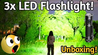 This Tiny Flashlight Lights Up the Night! Sofirn SR23 - Unboxing & Test!