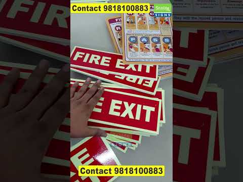Exit Sign Board