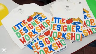 LITTLE DESIGNERS WORKSHOP AT BROCKTON PUBLIC SCHOOLS
