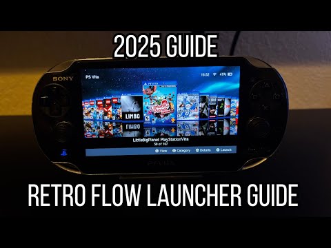 The BEST PS Vita Front End ! (Retro Flow Guide 2025)