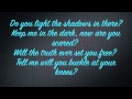 Pray Tell by Anberlin lyrics included
