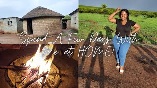 SPEND A FEW DAYS WITH ME IN MY RURAL HOME (EMAKHAYA)// SOUTH AFRICAN YOUTUBER