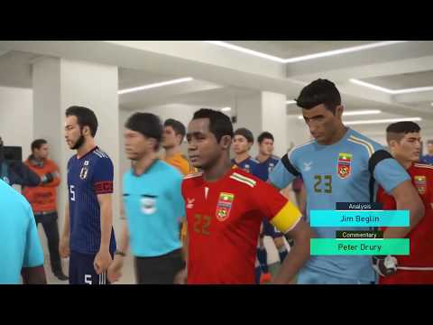 Myanmar vs Japan - Asian Qualifying (Round 2 Group A)