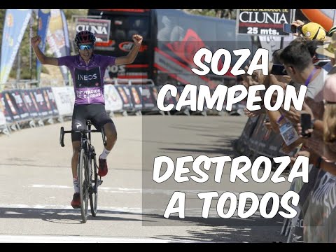 Ivan Ramiro Sosa Campeón Vuelta Burgos - Ultimos kilometros Etapa 5