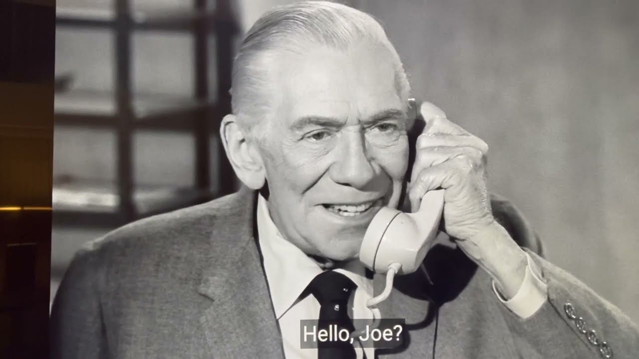 Perry Mason clip.  Tragg thinks he's got Perry over a barrel