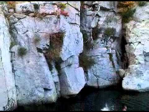 Deep Creek cliff jumping