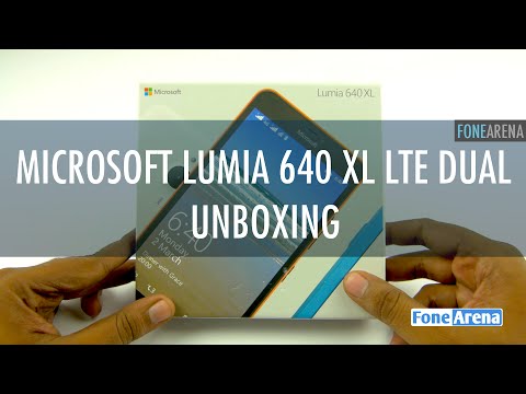 Microsoft Lumia 640 XL LTE Dual SIM Unboxing