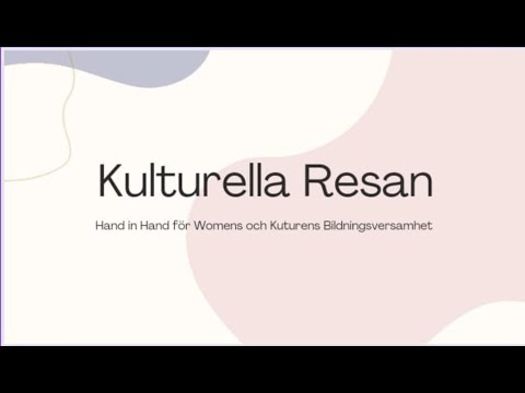 Kulturella Resan projekt