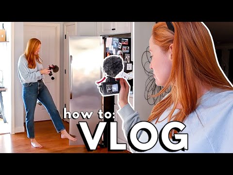 Behind The Scenes Of Filming A Vlog // What to include in a vlog + tips for filming b-roll