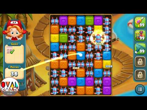 Toy Blast Level 23 24 Boosters Play - Oval Games - Puzzle Don Taiga