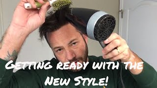 Hair Replacement Mens Hair System Review Getting Ready With The New Style!!